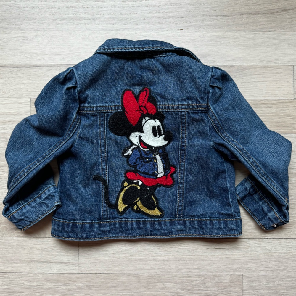 Baby Gap Minnie Mouse Denim Jean Jacket